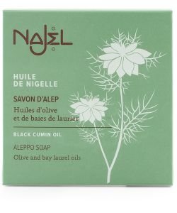 Perfumed Aleppo soap - Nigella, 100 g